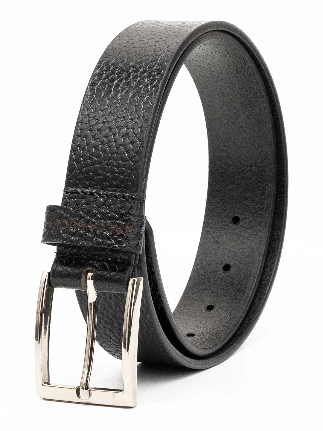 Bacca Bucci Textured Classic Pin Buckle Belt - Image 7