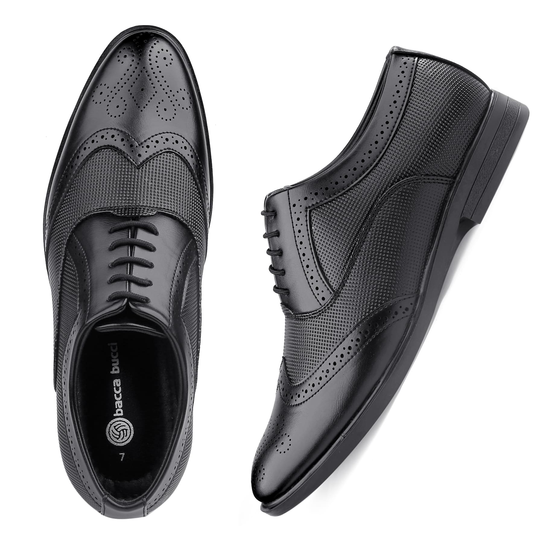 Bacca Bucci VICTORIA Formal Shoes with Superior Comfort | All Day Wear Office Or Party Lace-up Shoes - Image 13