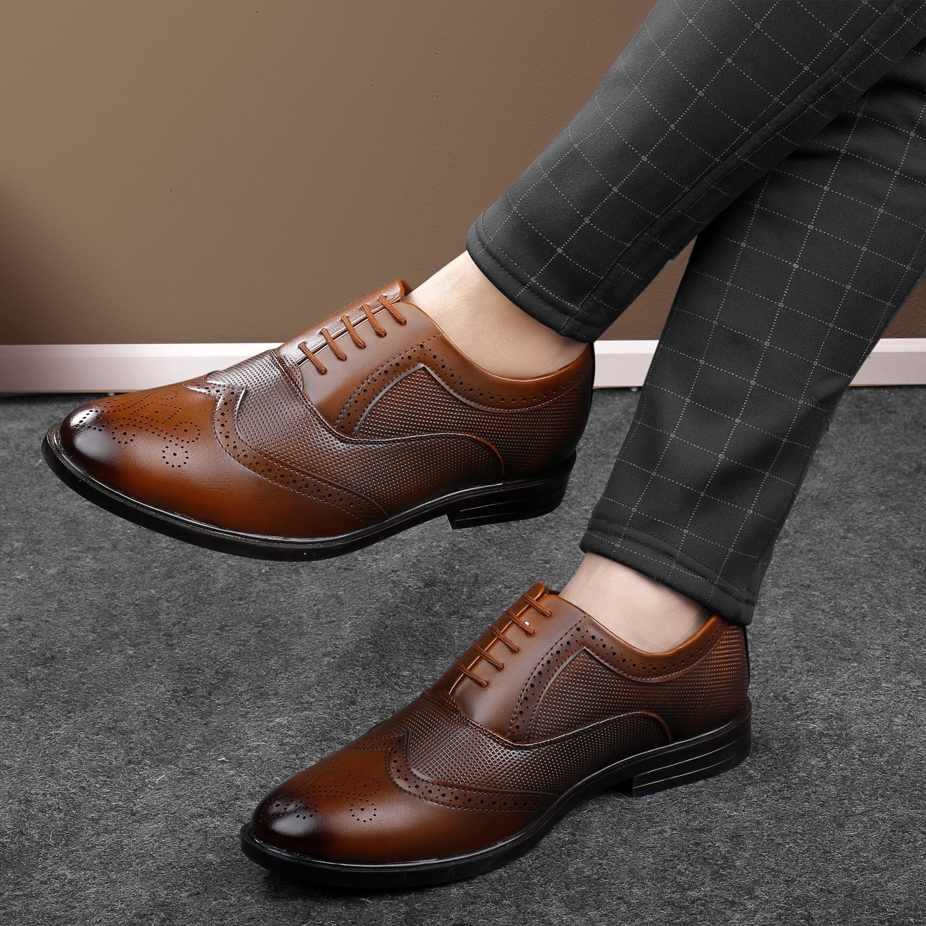 Bacca Bucci VICTORIA Formal Shoes with Superior Comfort | All Day Wear Office Or Party Lace-up Shoes - Image 3
