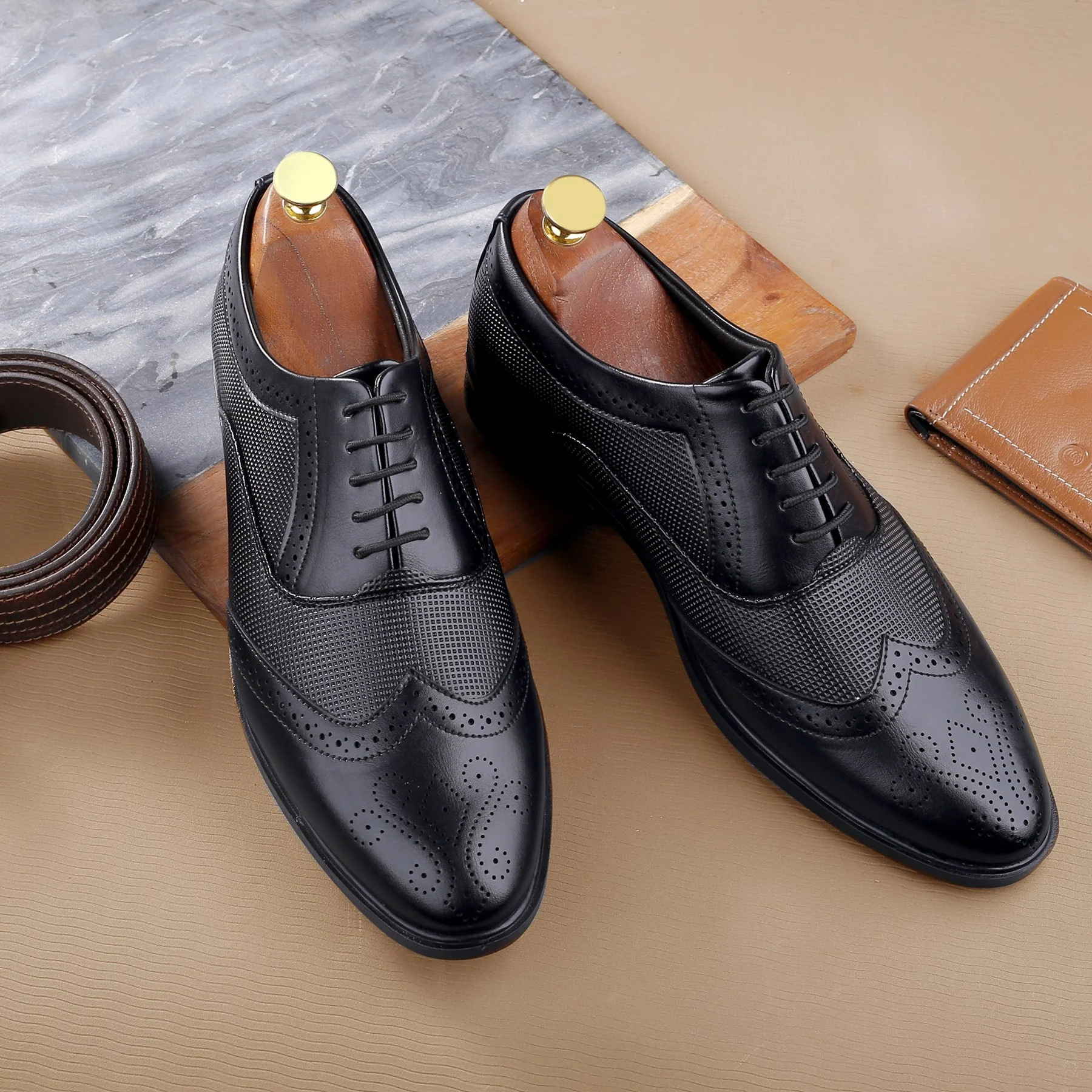 Bacca Bucci VICTORIA Formal Shoes with Superior Comfort | All Day Wear Office Or Party Lace-up Shoes - Image 8