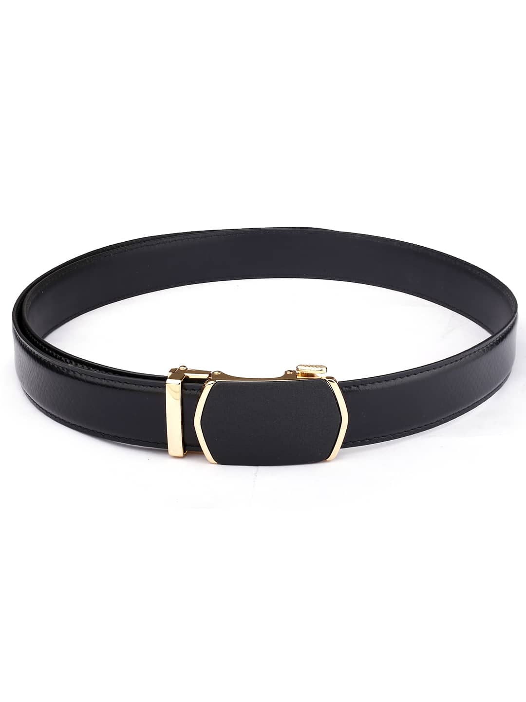Bacca Bucci Virtuoso - 35mm Genuine Leather Men's Belt with Auto-Lock Imported Buckle - Image 4