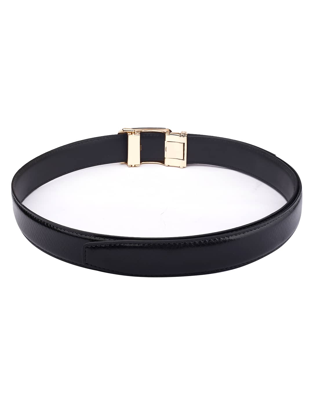 Bacca Bucci Virtuoso - 35mm Genuine Leather Men's Belt with Auto-Lock Imported Buckle - Image 5