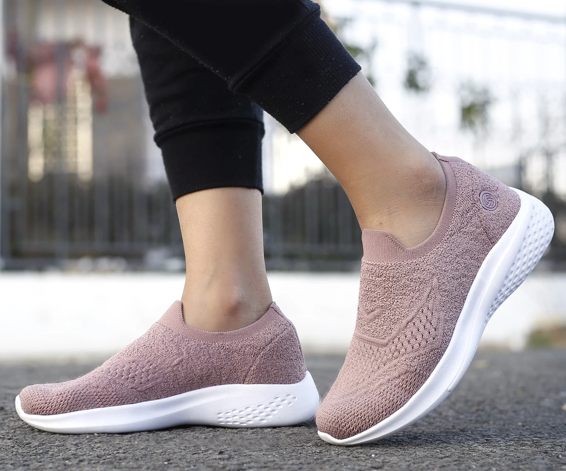 Bacca Bucci Women's WALKER Slip-On Walking Breathable Mesh Sports Shoes Sneakers - Image 23