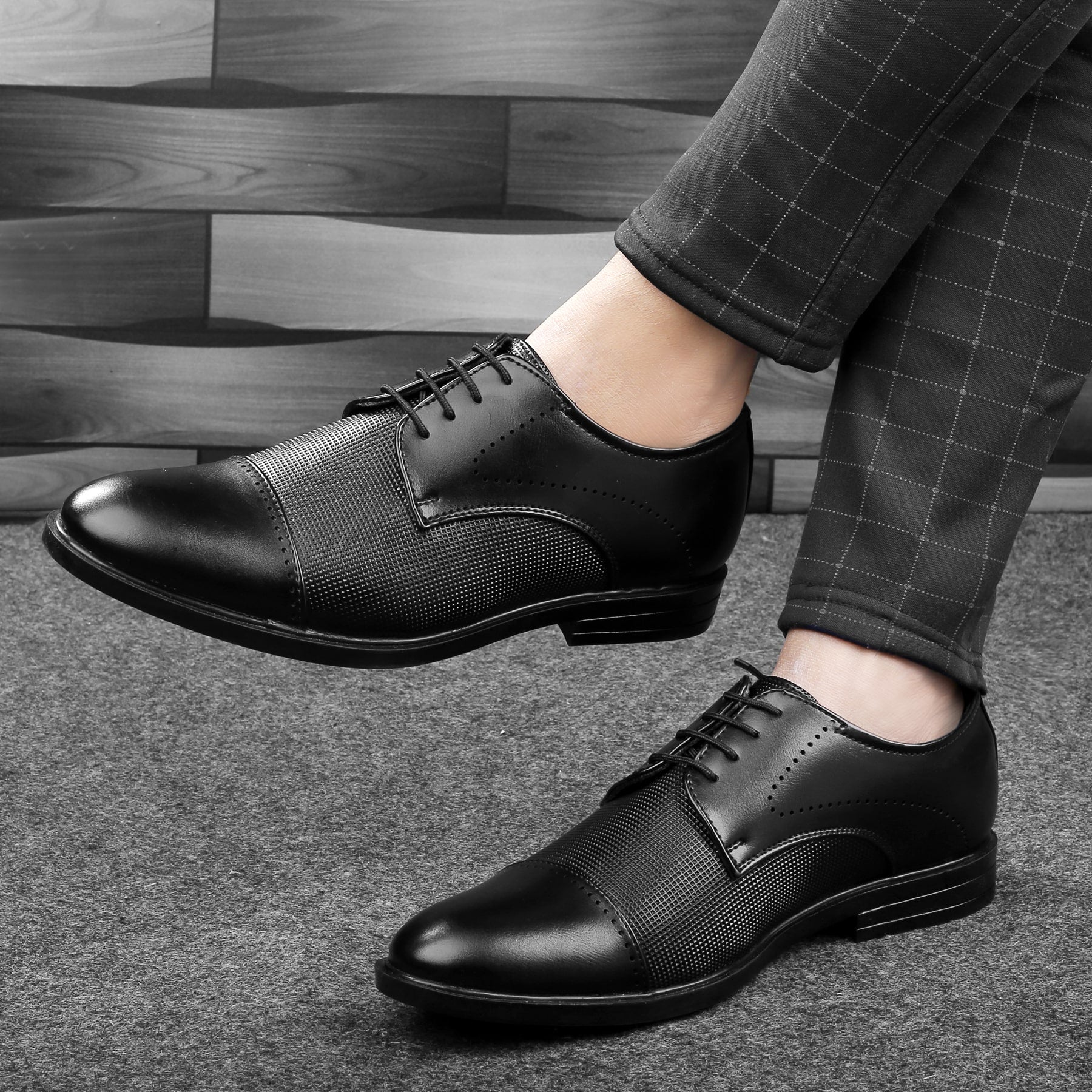 Bacca Bucci WINDSOR Formal Shoes with Superior Comfort | All Day Wear Office Or Party Lace-up Shoes - Image 9