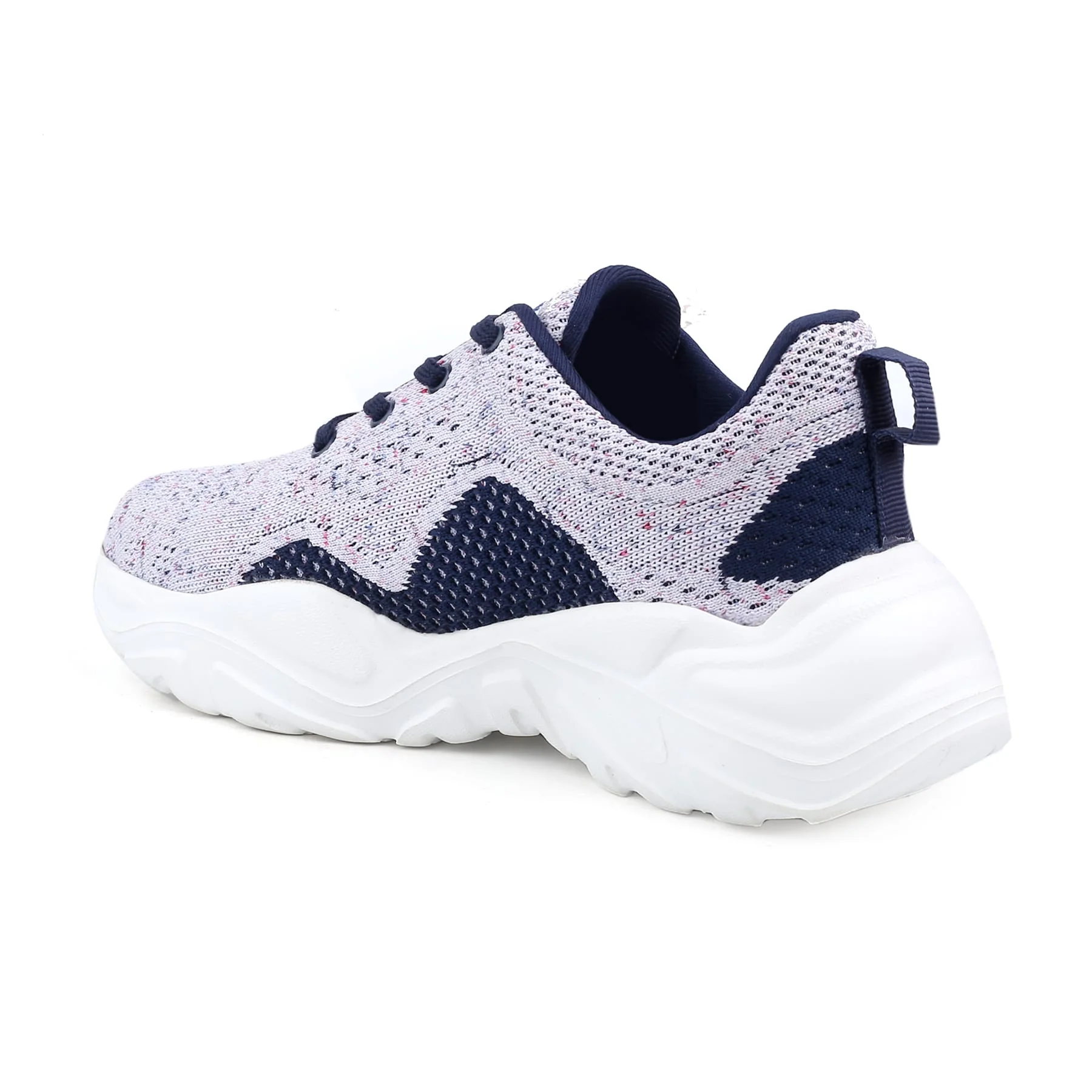Bacca Bucci Women CHARLOTTE Low-top Platform Fashion Shoes | Street-Wear Knitted Chunky Sneakers - Image 14