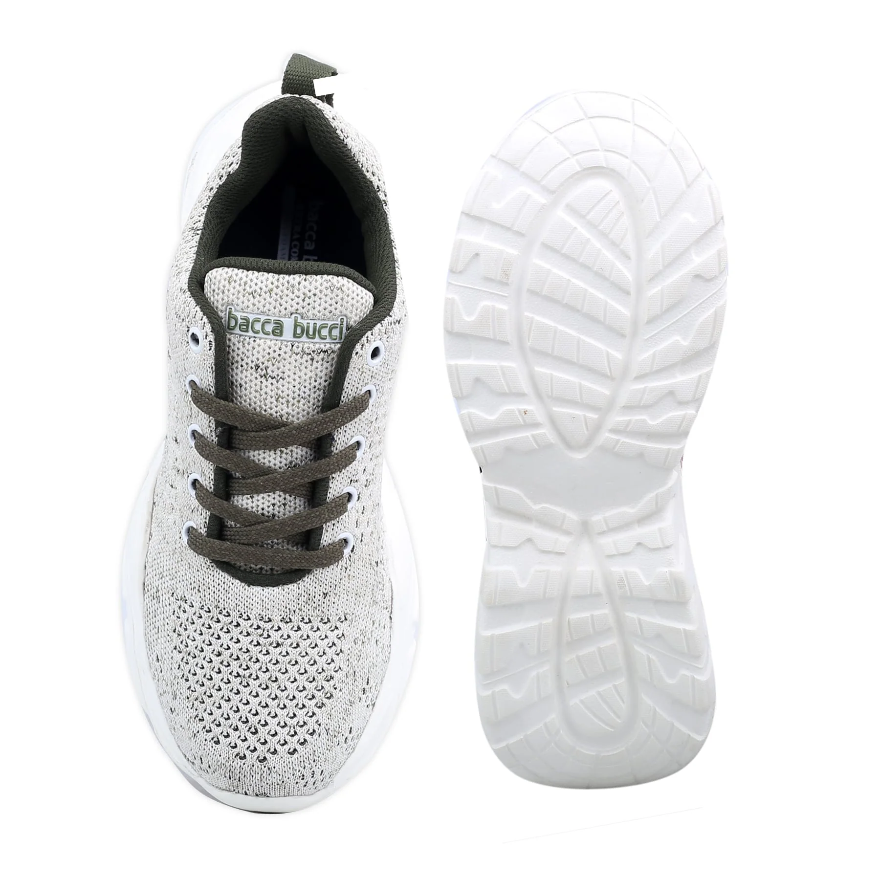 Bacca Bucci Women CHARLOTTE Low-top Platform Fashion Shoes | Street-Wear Knitted Chunky Sneakers - Image 6