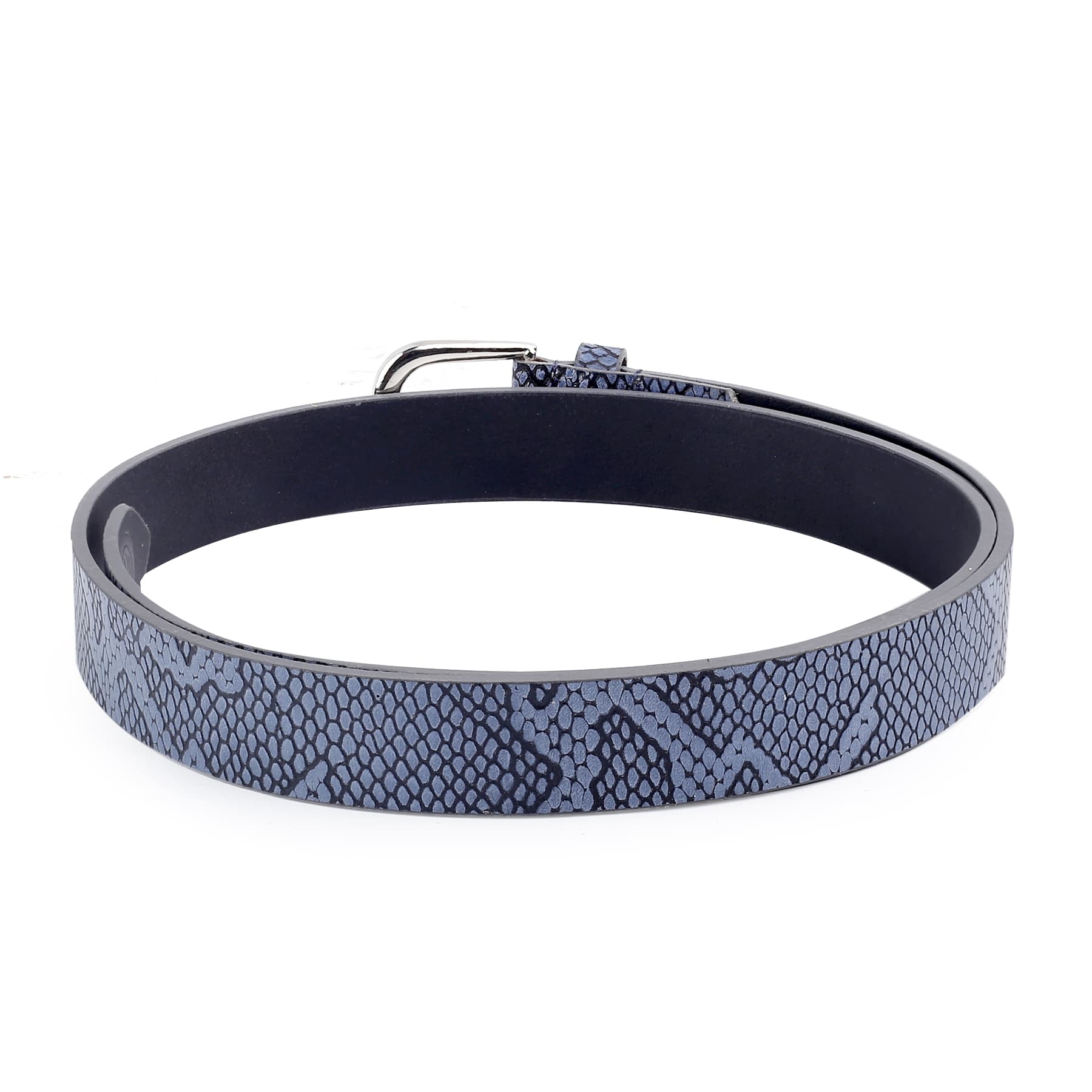 Bacca Bucci Women Genuine Leather Belts with Imported Nickle Free Buckle | Width : 28 MM | Two tone Finish Belt - Image 6