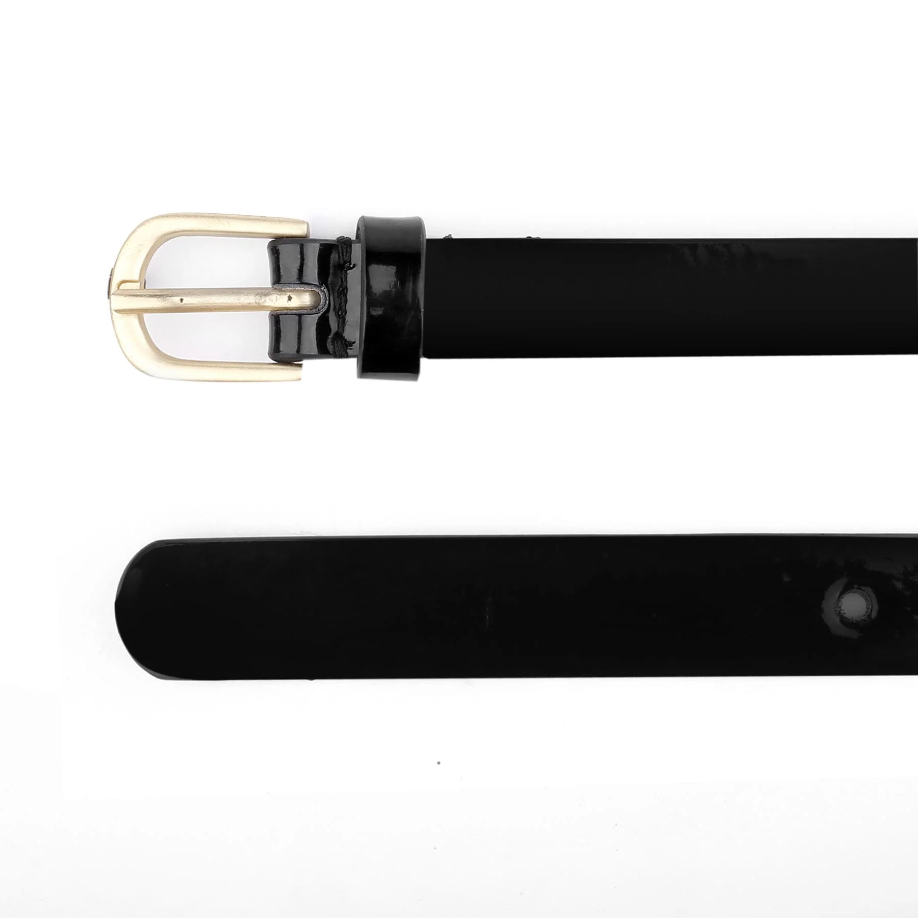 Bacca Bucci Women Leather Belts with Imported Nickle Free Buckle | Width : 20 MM | Solid Color Luster Finish Belt - Image 4
