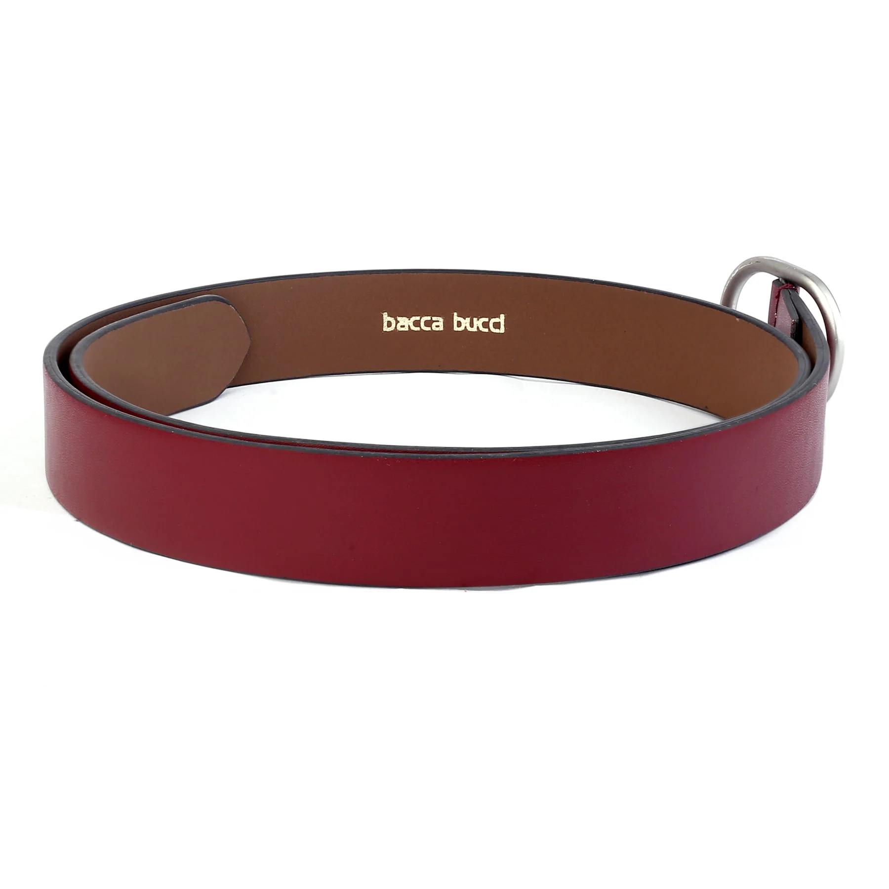 Bacca Bucci Women Leather Belts with Imported Nickle Free Buckle | Width : 30 MM | Solid Color Matt Luster Finish Belts - Image 13