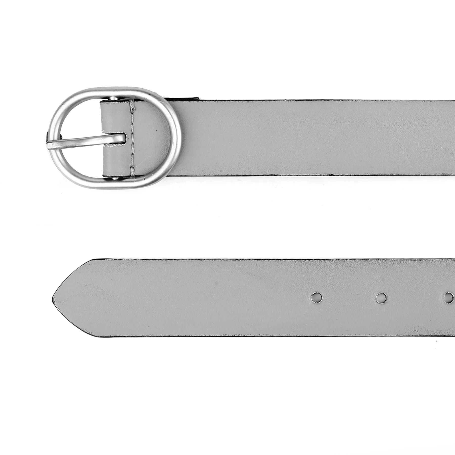 Bacca Bucci Women Leather Belts with Imported Nickle Free Buckle | Width : 30 MM | Solid Color Matt Luster Finish Belts - Image 4
