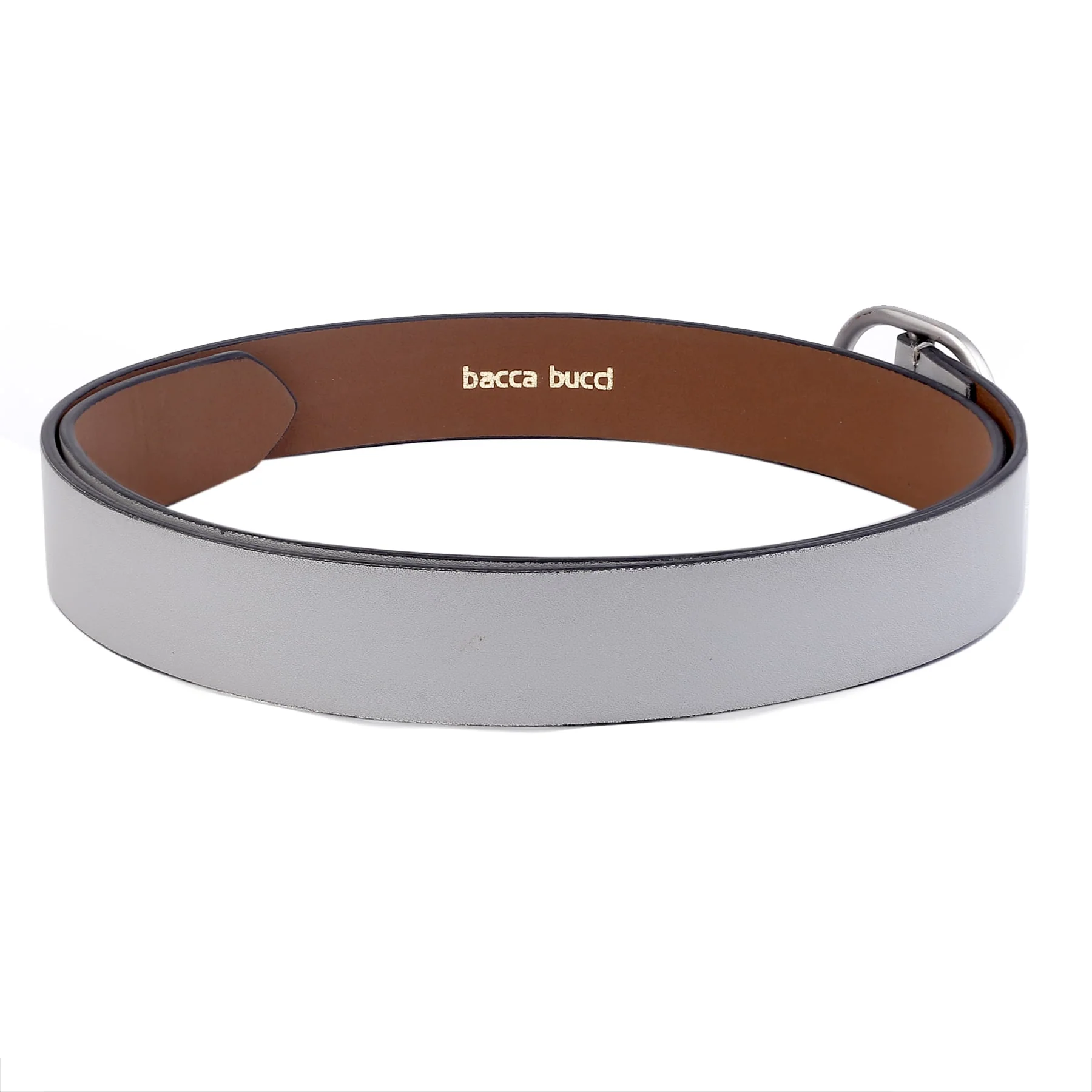 Bacca Bucci Women Leather Belts with Imported Nickle Free Buckle | Width : 30 MM | Solid Color Matt Luster Finish Belts - Image 6