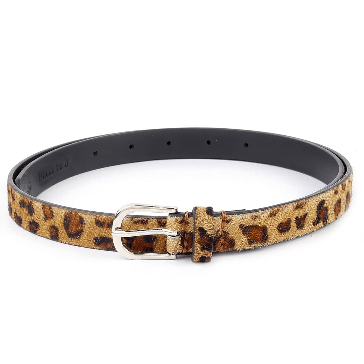 Bacca Bucci Women Leopard Print Belt for Jeans (Genuine Leather) - Image 3