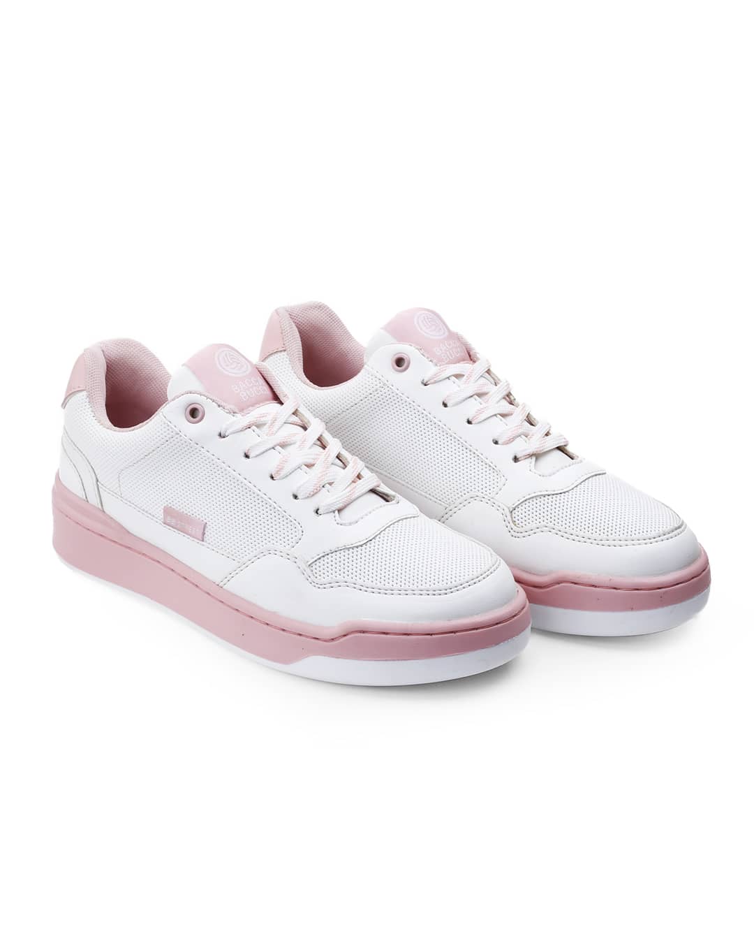 Bacca Bucci Women’s Vibe City Sneakers – Lavender and Blush Pink - Image 17
