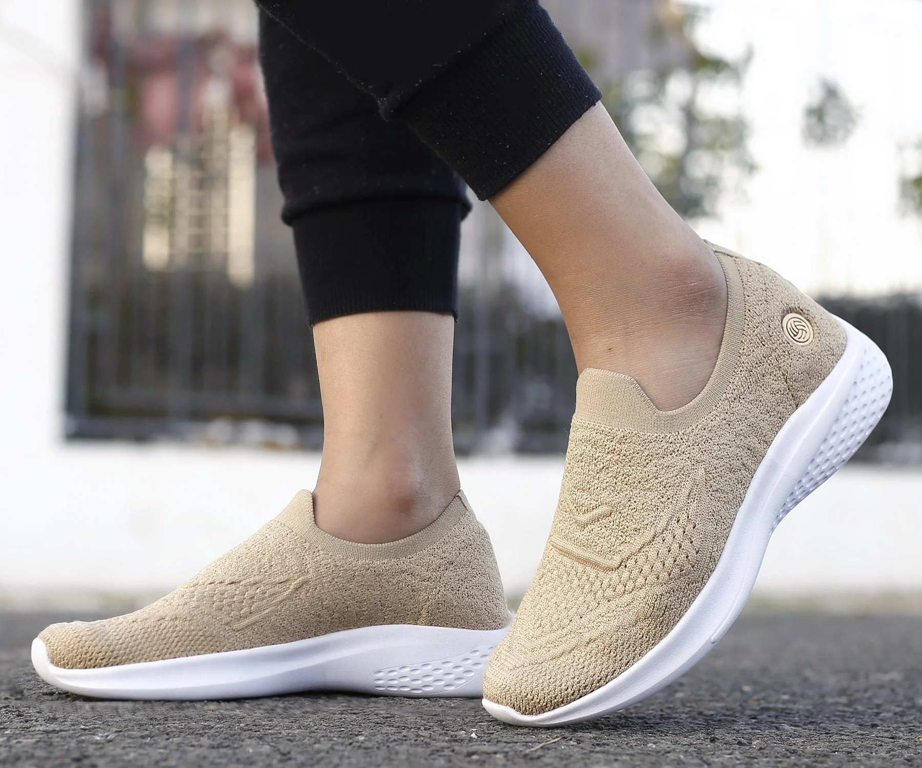 Bacca Bucci Women's WALKER Slip-On Walking Breathable Mesh Sports Shoes Sneakers - Image 11