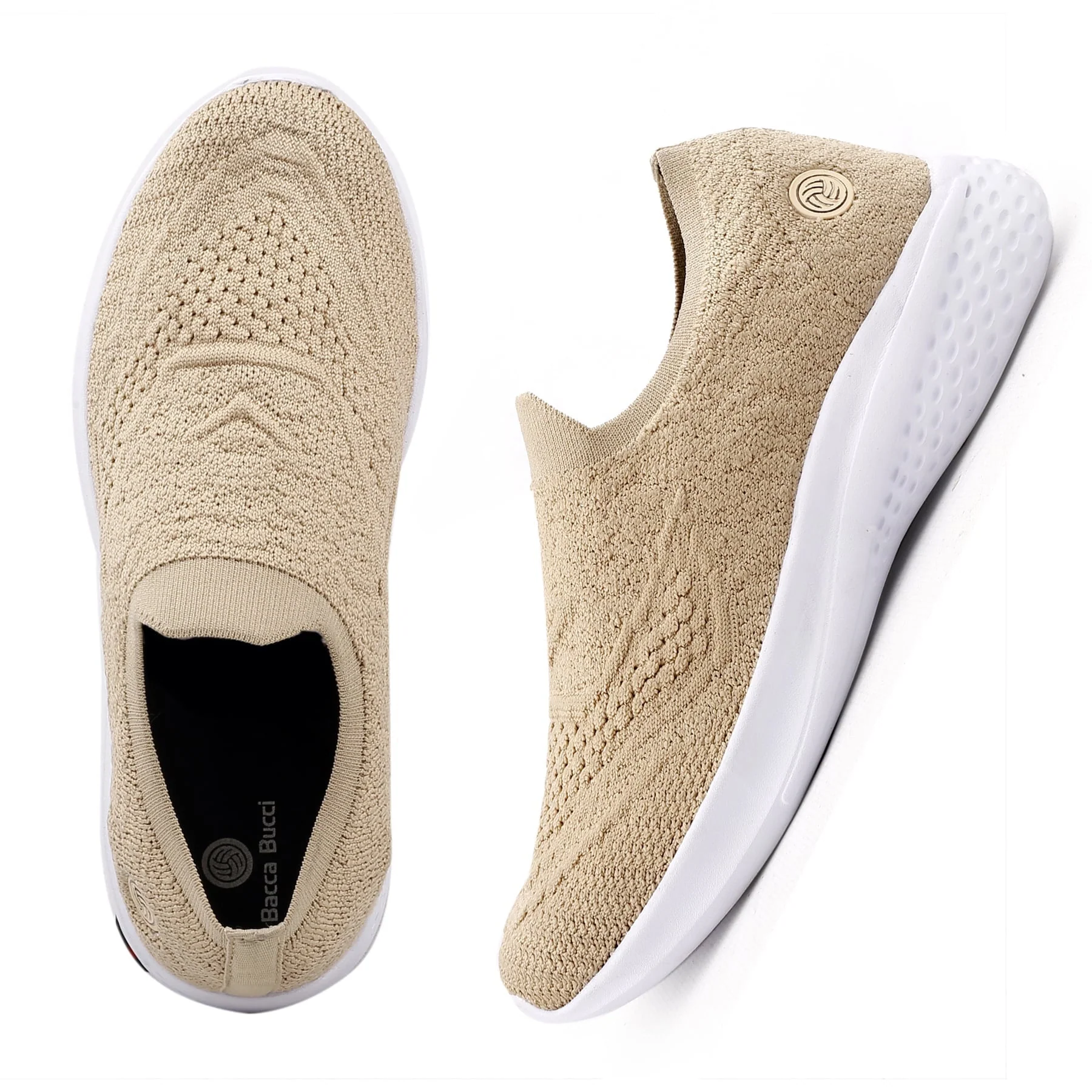 Bacca Bucci Women's WALKER Slip-On Walking Breathable Mesh Sports Shoes Sneakers - Image 14
