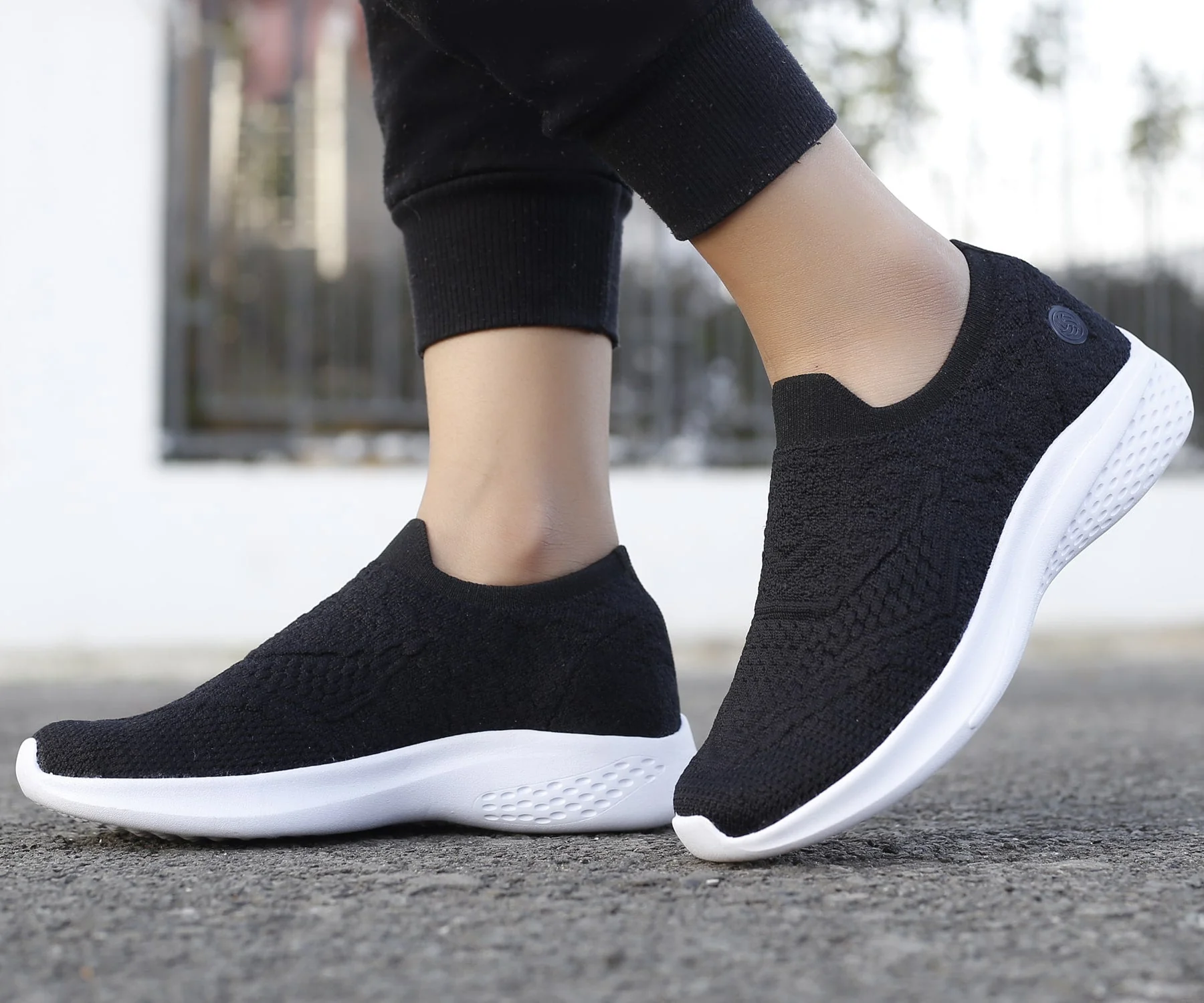 Bacca Bucci Women's WALKER Slip-On Walking Breathable Mesh Sports Shoes Sneakers - Image 18