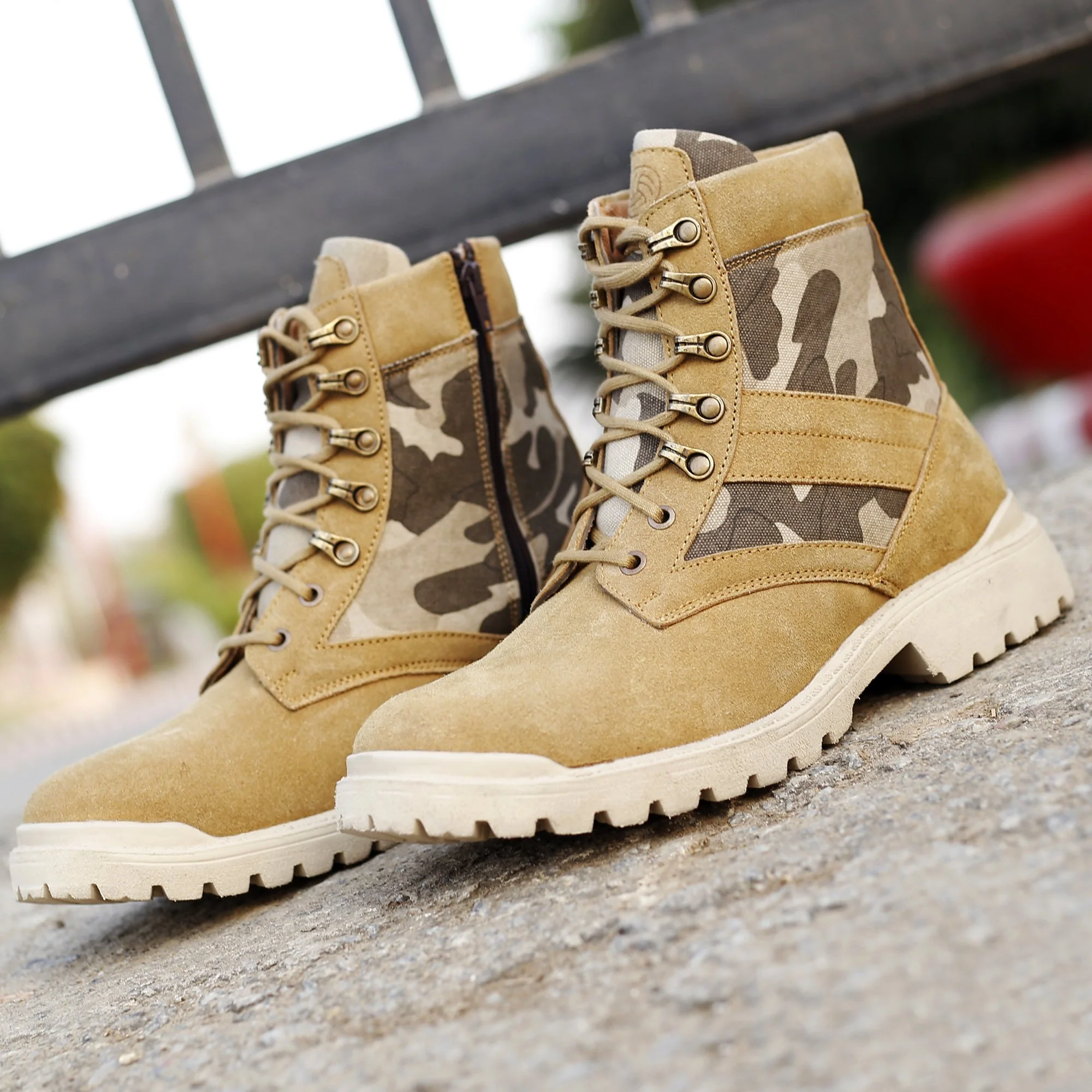 Bacca Bucci Military Jungle Boots - Image 10