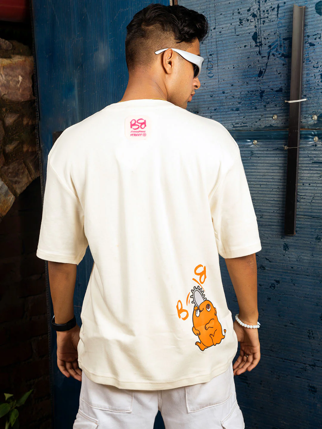 Chainsawman fan-art - Oversized t-shirt - Image 2