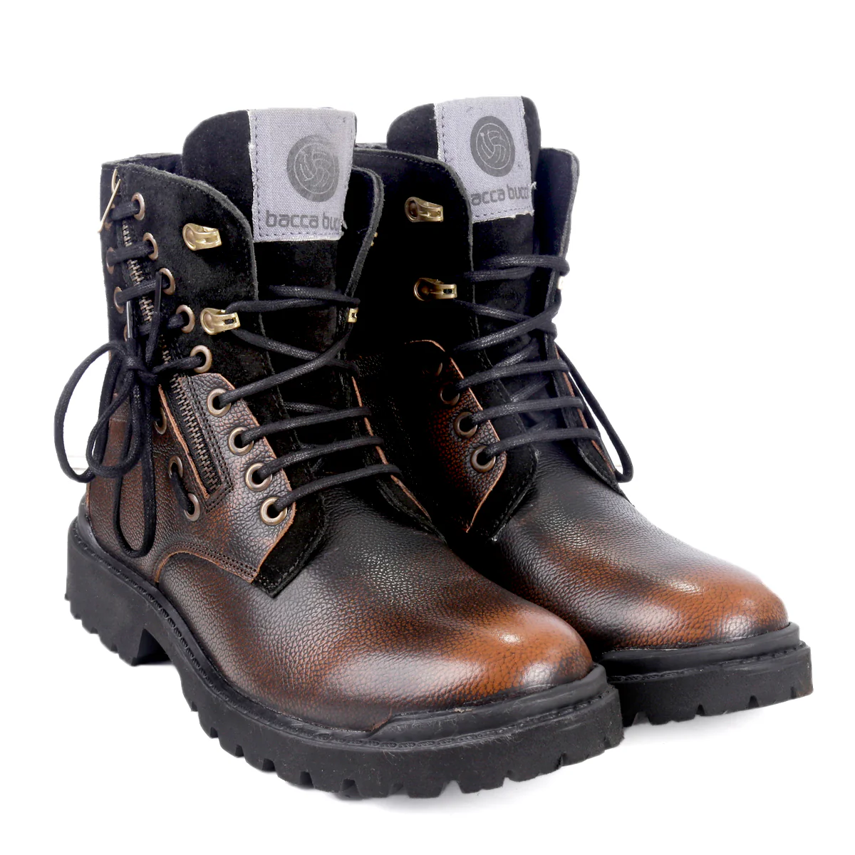 Bacca Bucci Combat Boots - Image 13