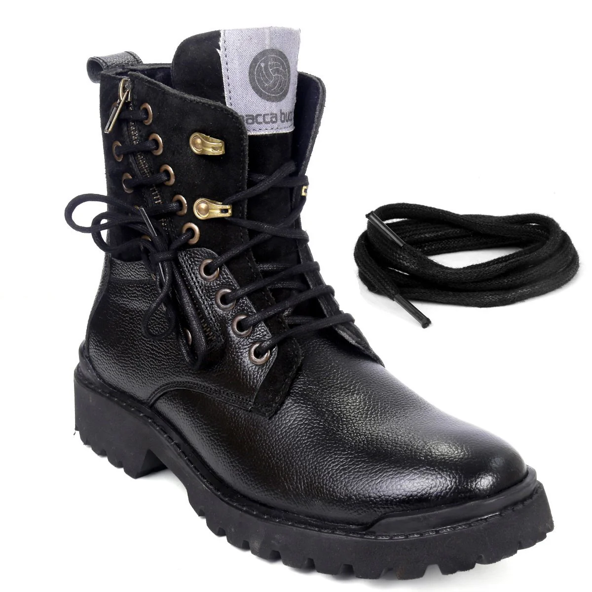 Bacca Bucci Combat Boots - Image 8