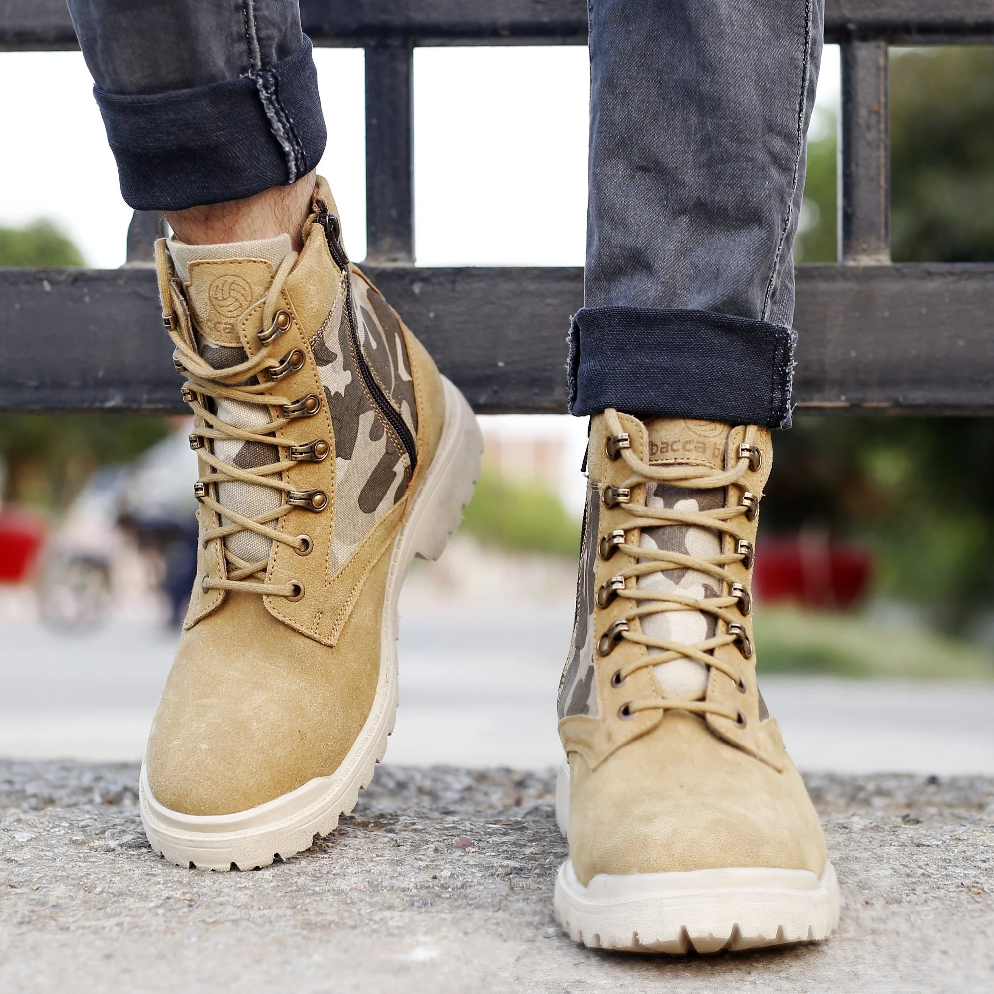 Bacca Bucci Military Jungle Boots - Image 16