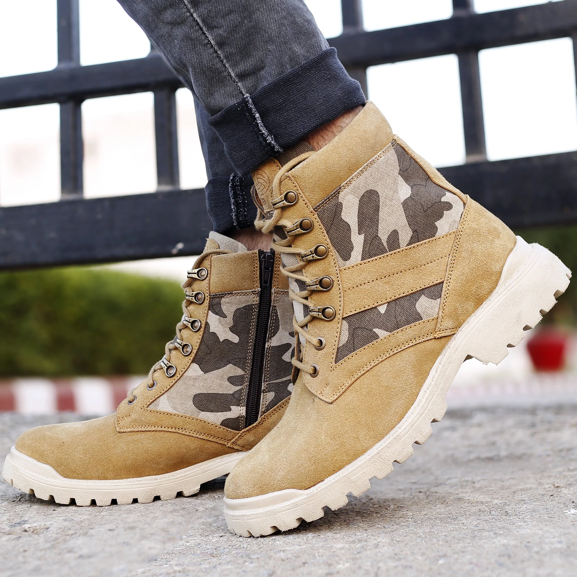 Bacca Bucci Military Jungle Boots - Image 18