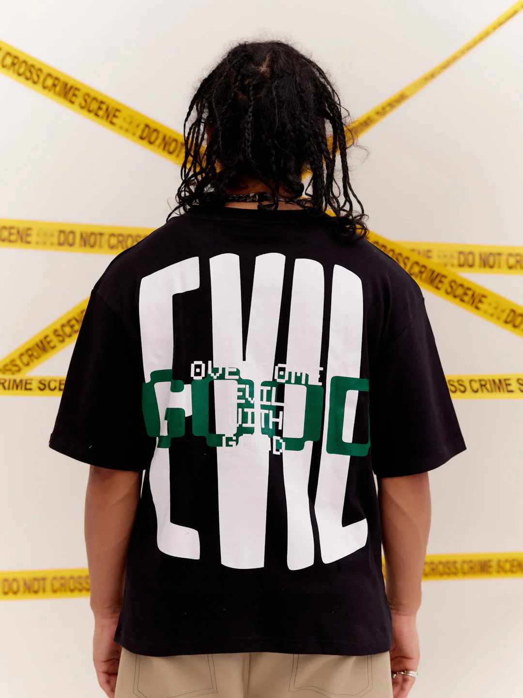 Overcome Evil with Good - Oversized t-shirt - Image 3